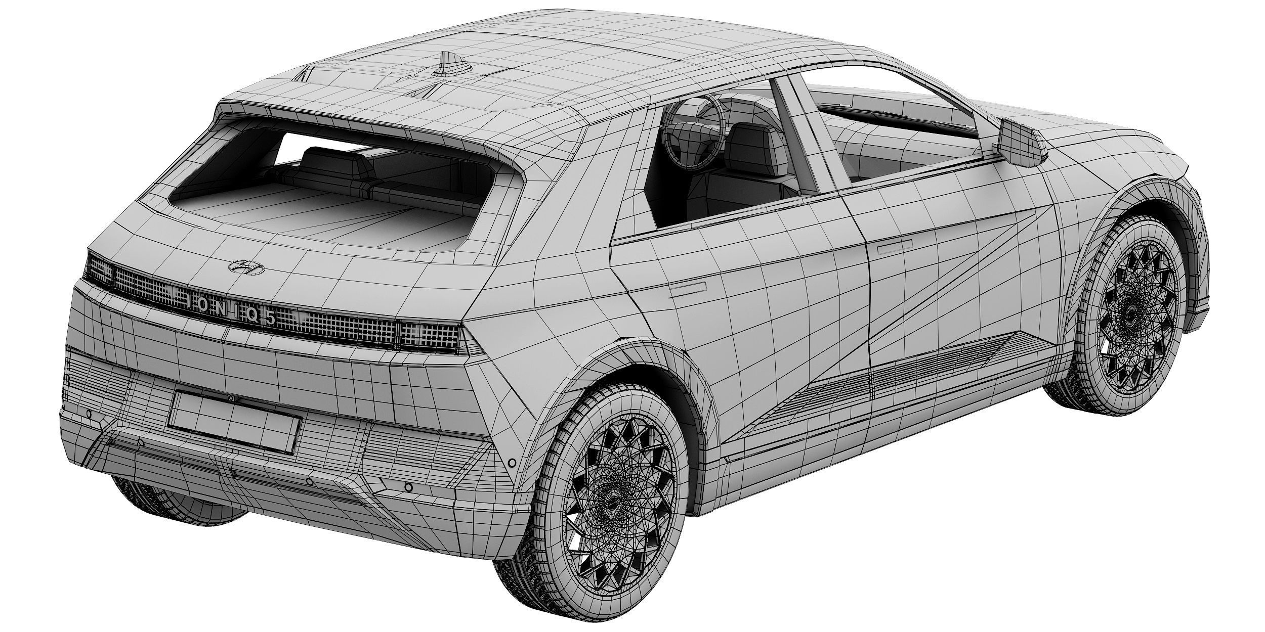 Hyundai IONIQ 5 2022 3D model_17