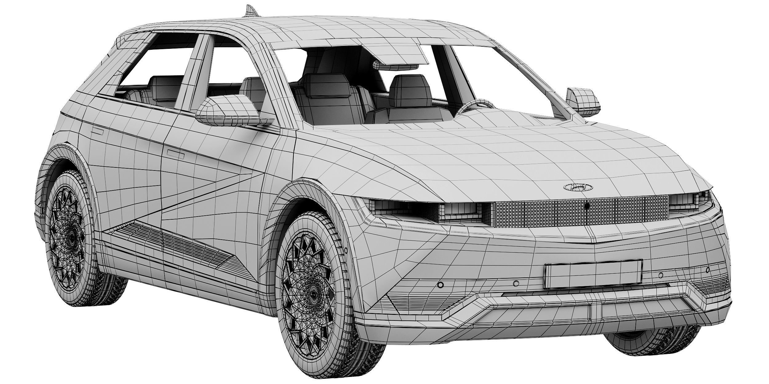 Hyundai IONIQ 5 2022 3D model_14
