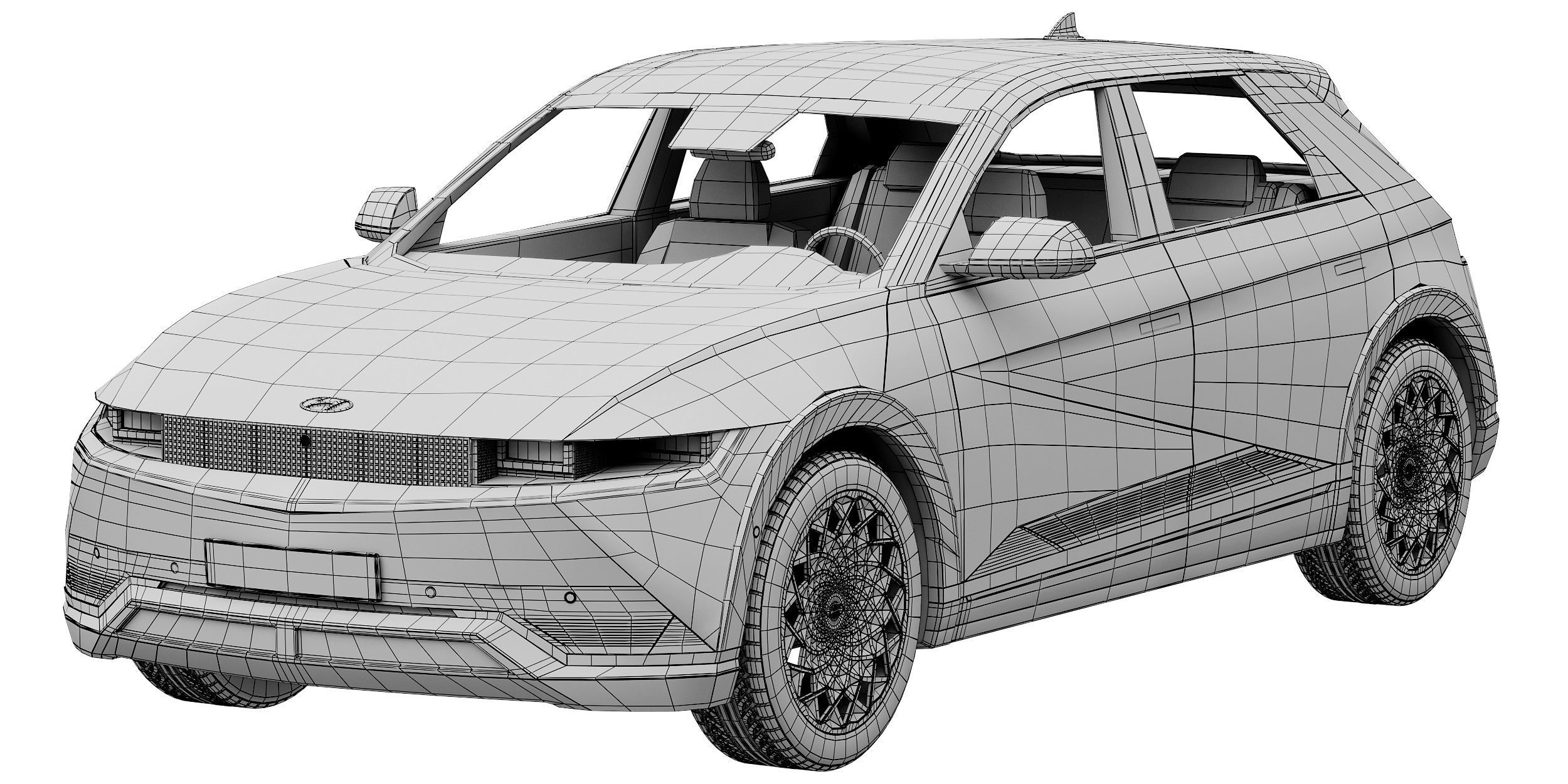 Hyundai IONIQ 5 2022 3D model_13