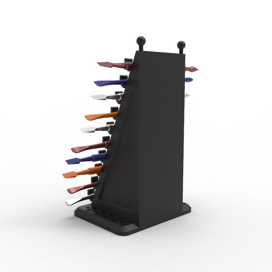 Dab Tool Holder Stand For 3D print model 3D print model_4
