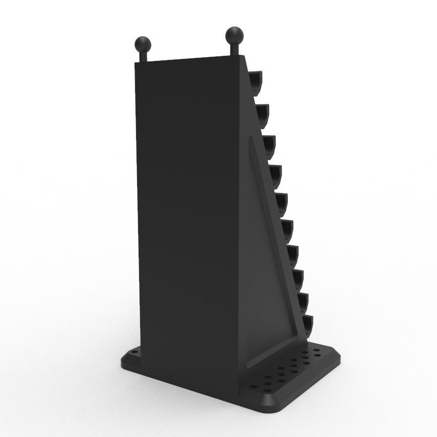 Dab Tool Holder Stand For 3D print model 3D print model_7