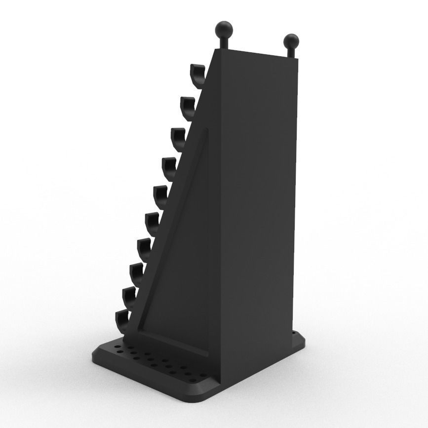 Dab Tool Holder Stand For 3D print model 3D print model_8