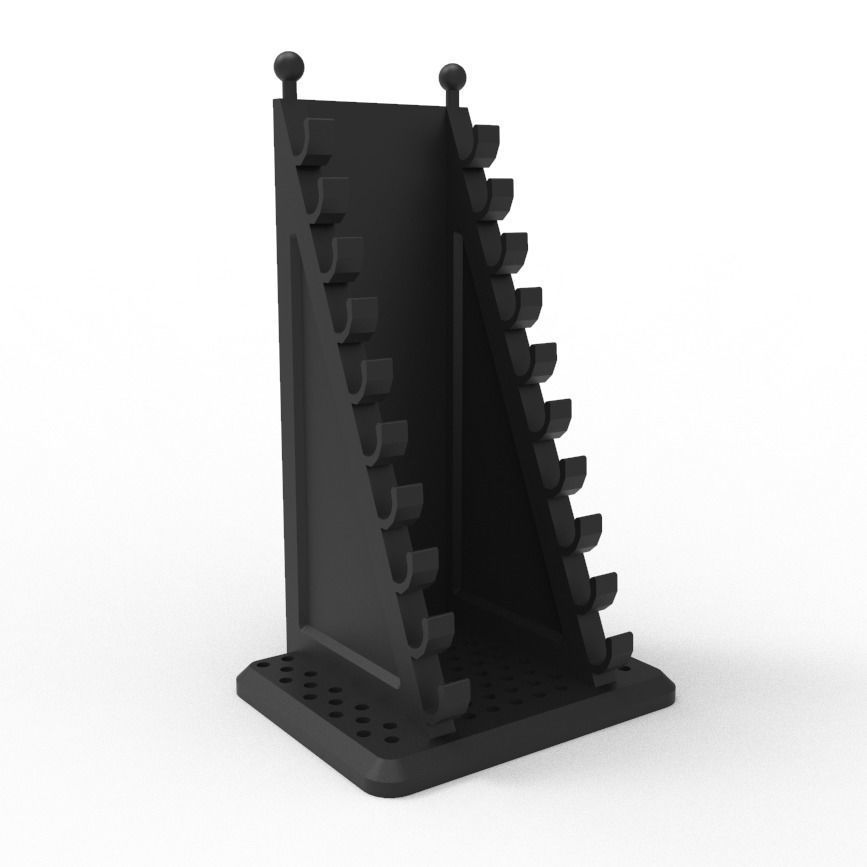 Dab Tool Holder Stand For 3D print model 3D print model_6