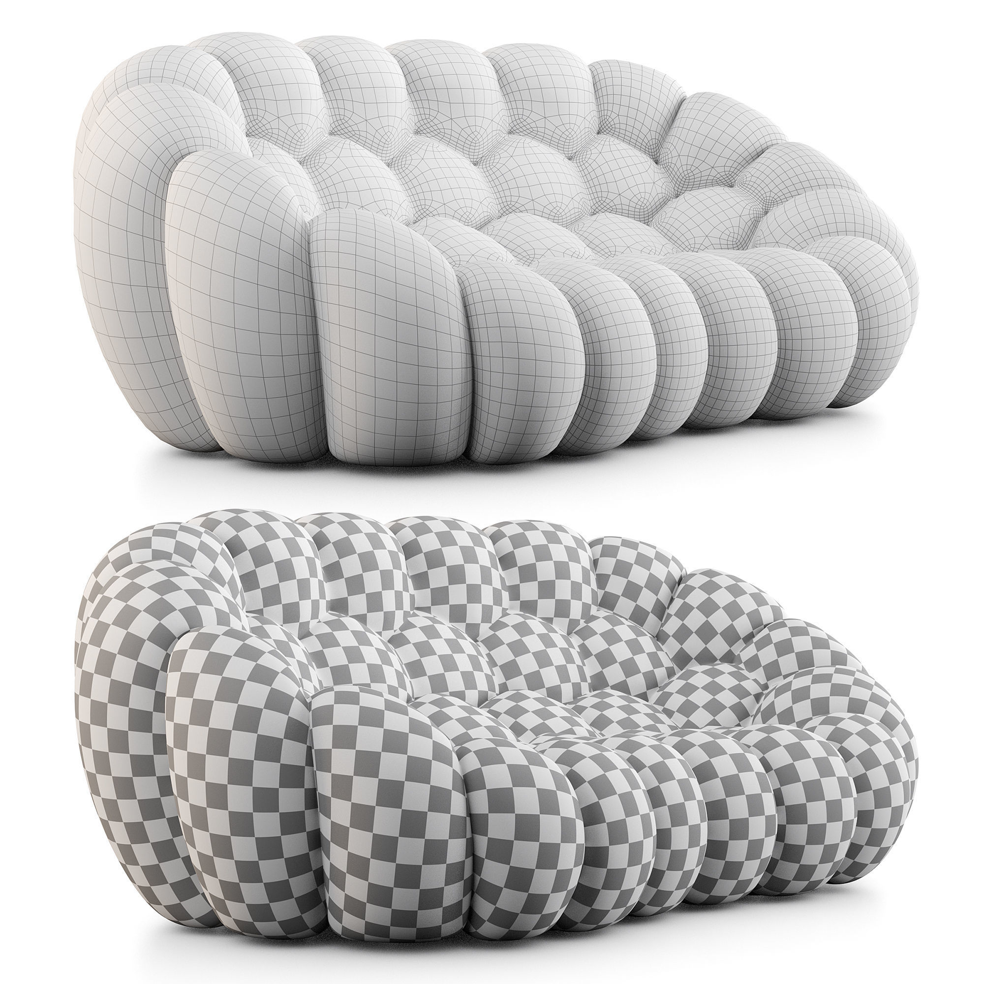 Roche Bobois Bubble 3D Model Collection_18