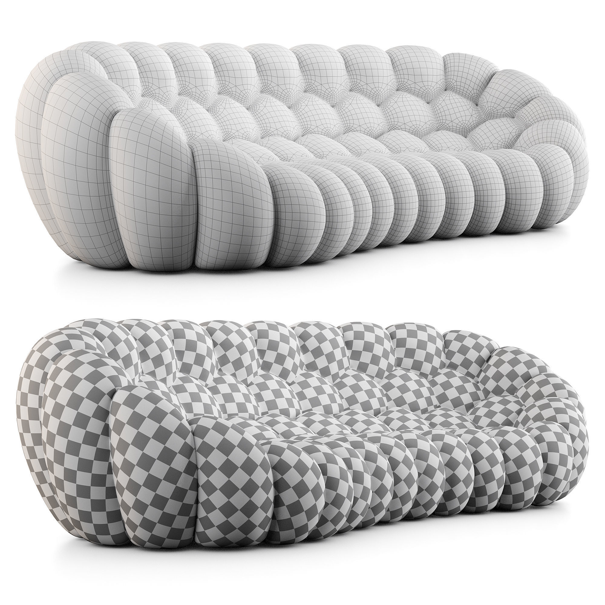 Roche Bobois Bubble 3D Model Collection_28