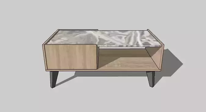 Coffee table 1100x600x466mm