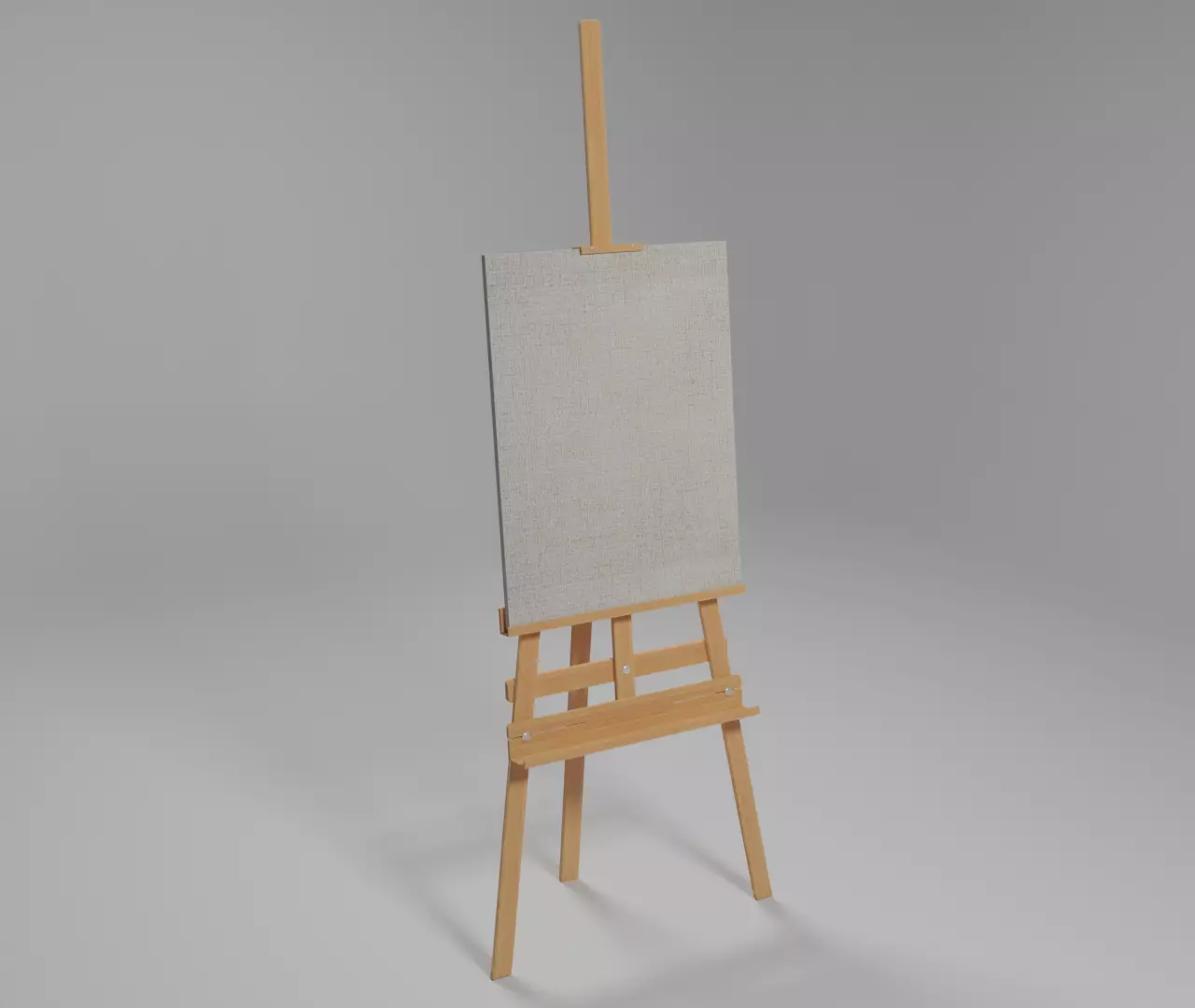 Easel Free 3D model_0