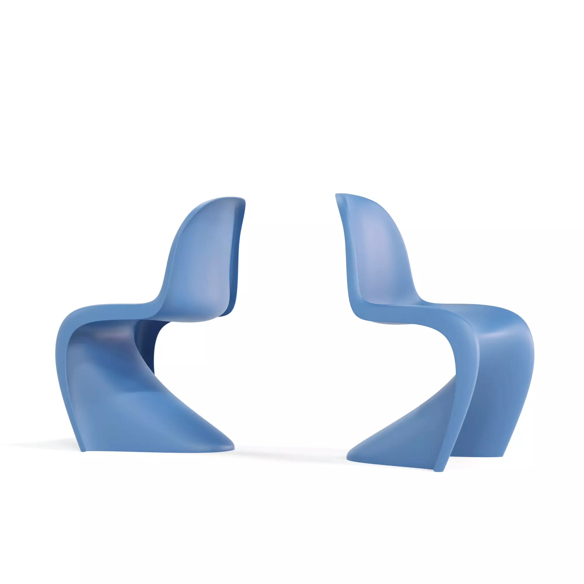 Panton Chair - All colors set 3D model_0