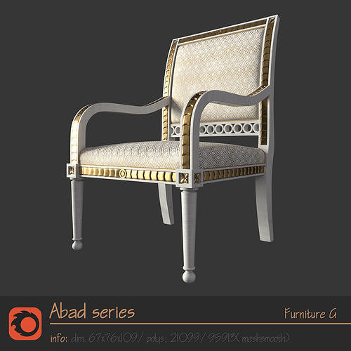 Abad series - Furniture G 3D model