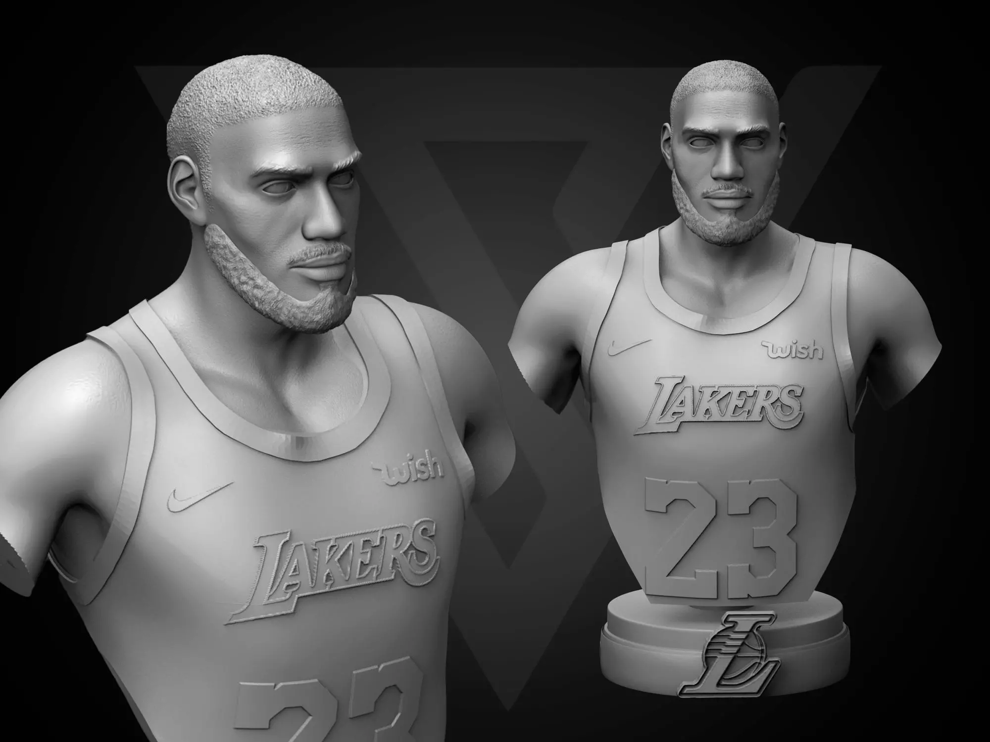 LeBron James 3D Printable 3 3D print model_0