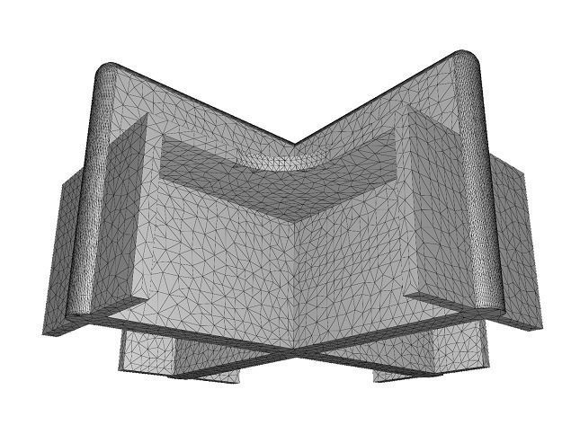 Cartoon Modular Workstation Low-poly 3D model_3