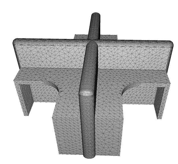 Cartoon Modular Workstation Low-poly 3D model_4