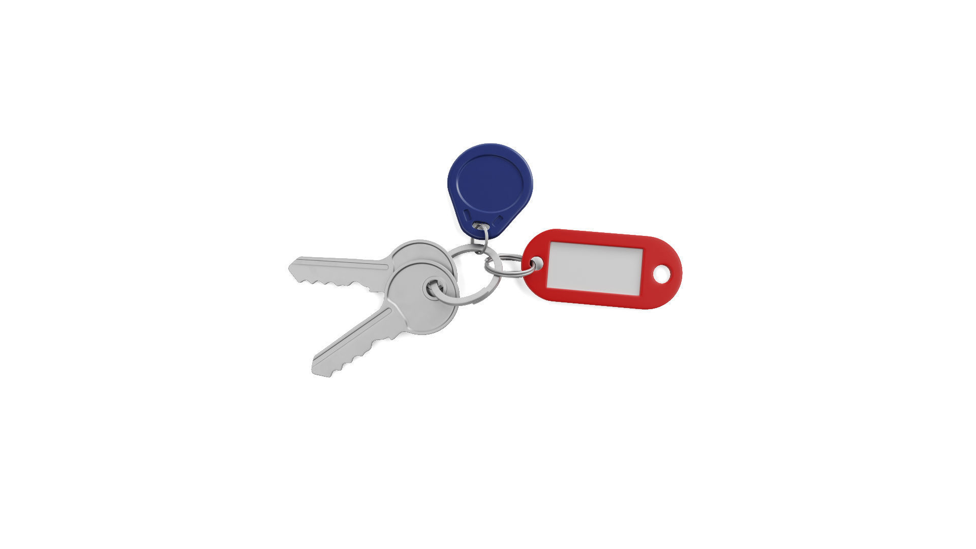 Keys and Tags 3D model_4