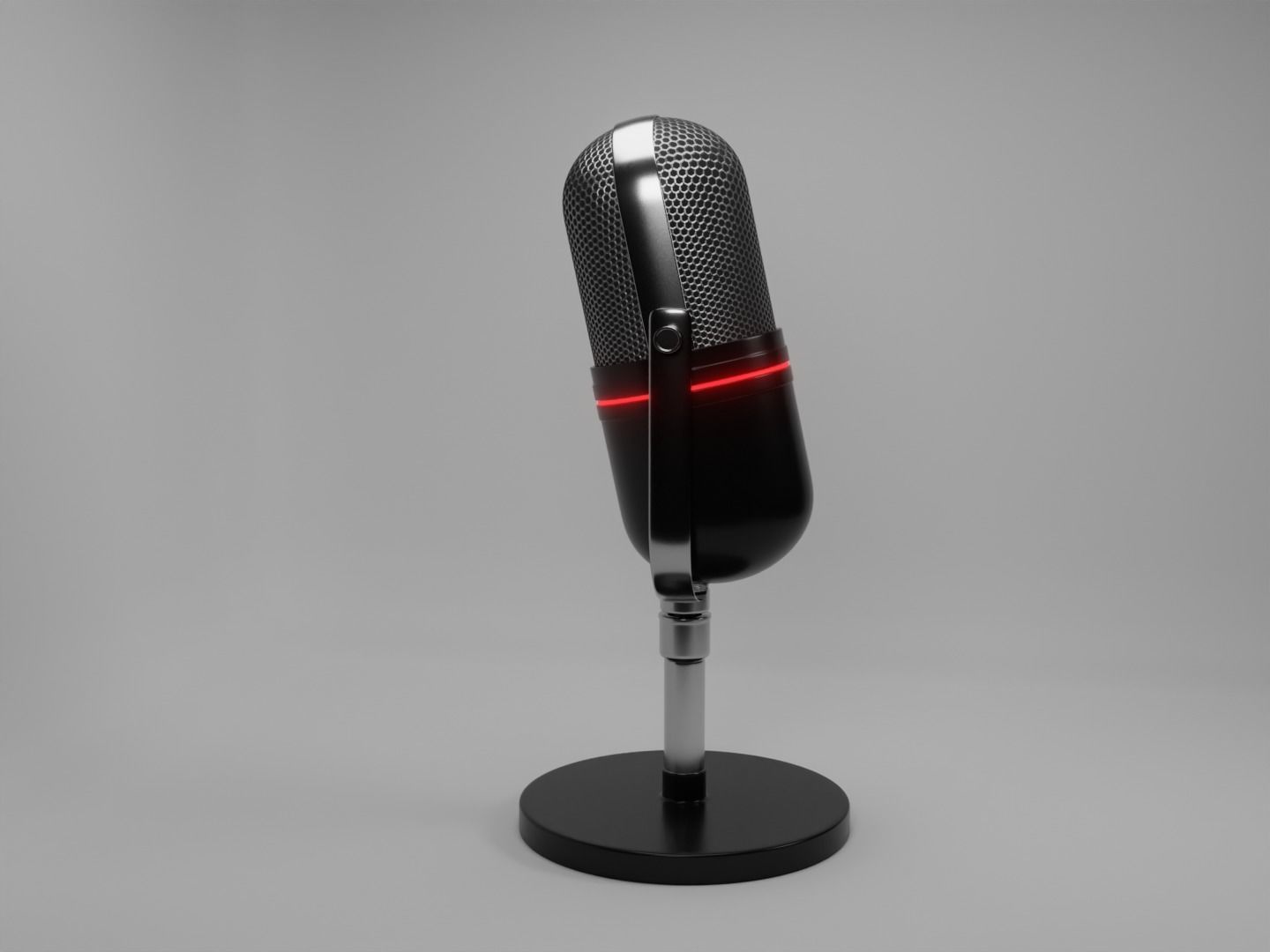 microphone 3D model_3