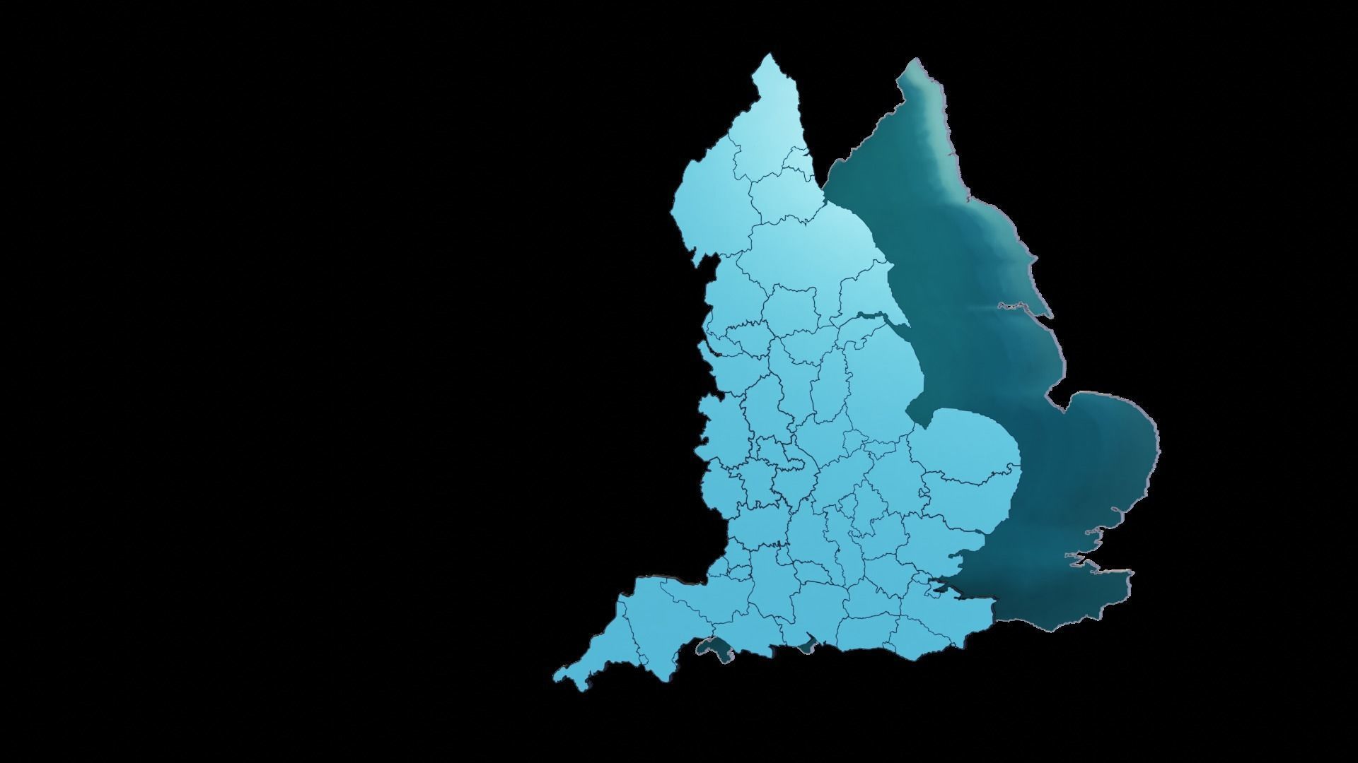 ENGLAND POLITICAL MAP LAYOUT Low-poly 3D model_20