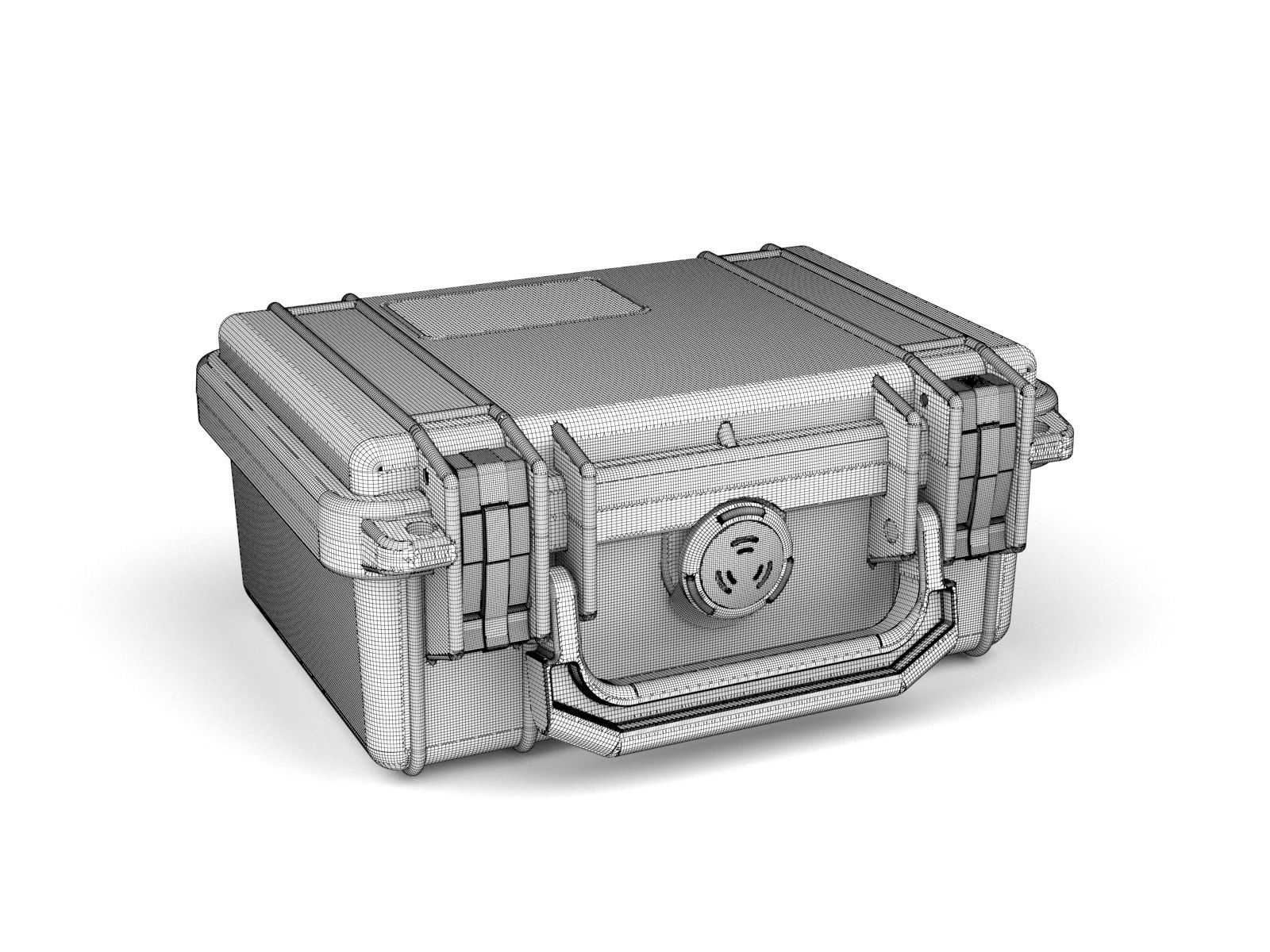Pelican case 1120 3D model_1