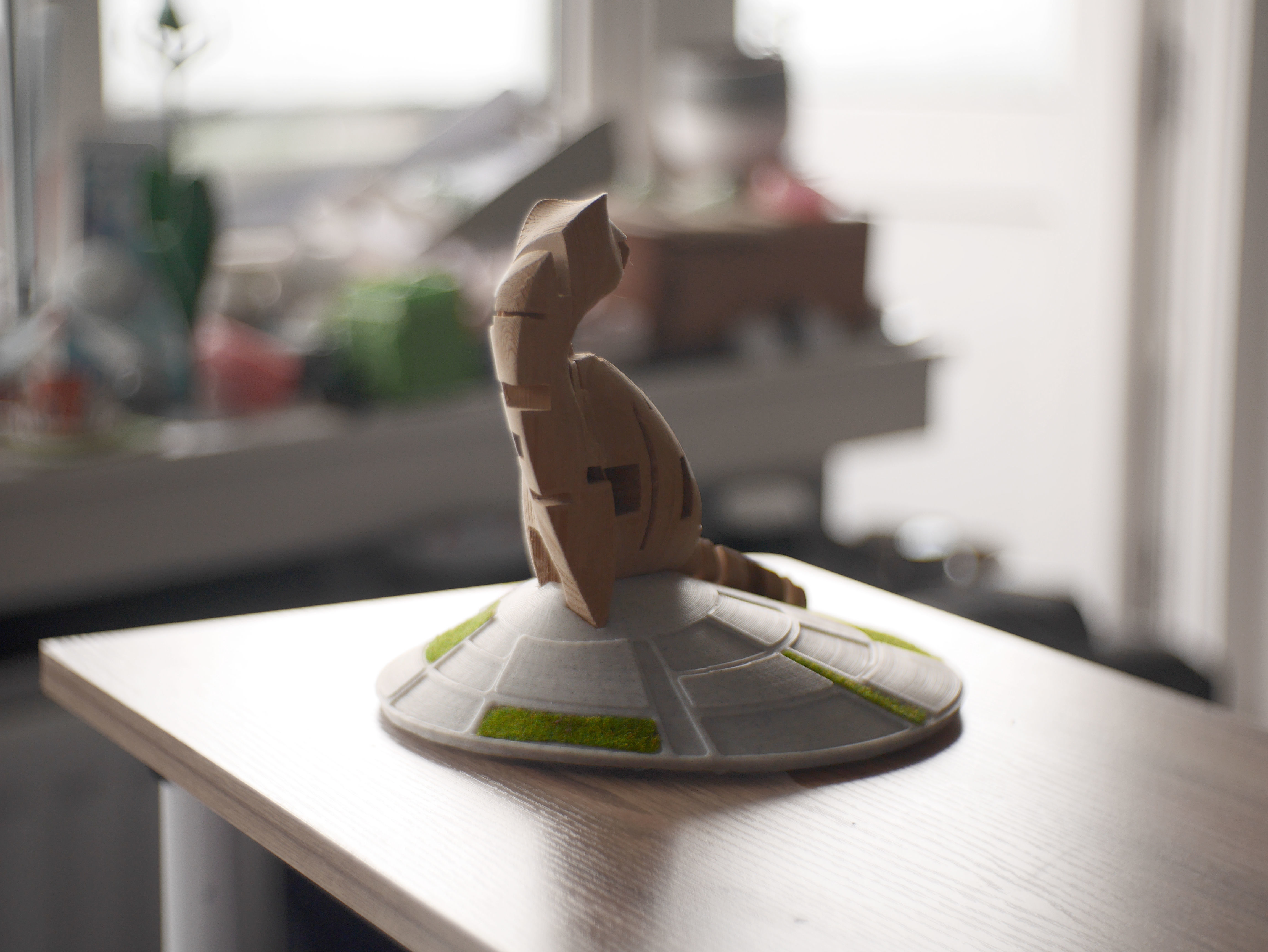 Tiger Statue - Holocene Extinction memorial 3D print model_2