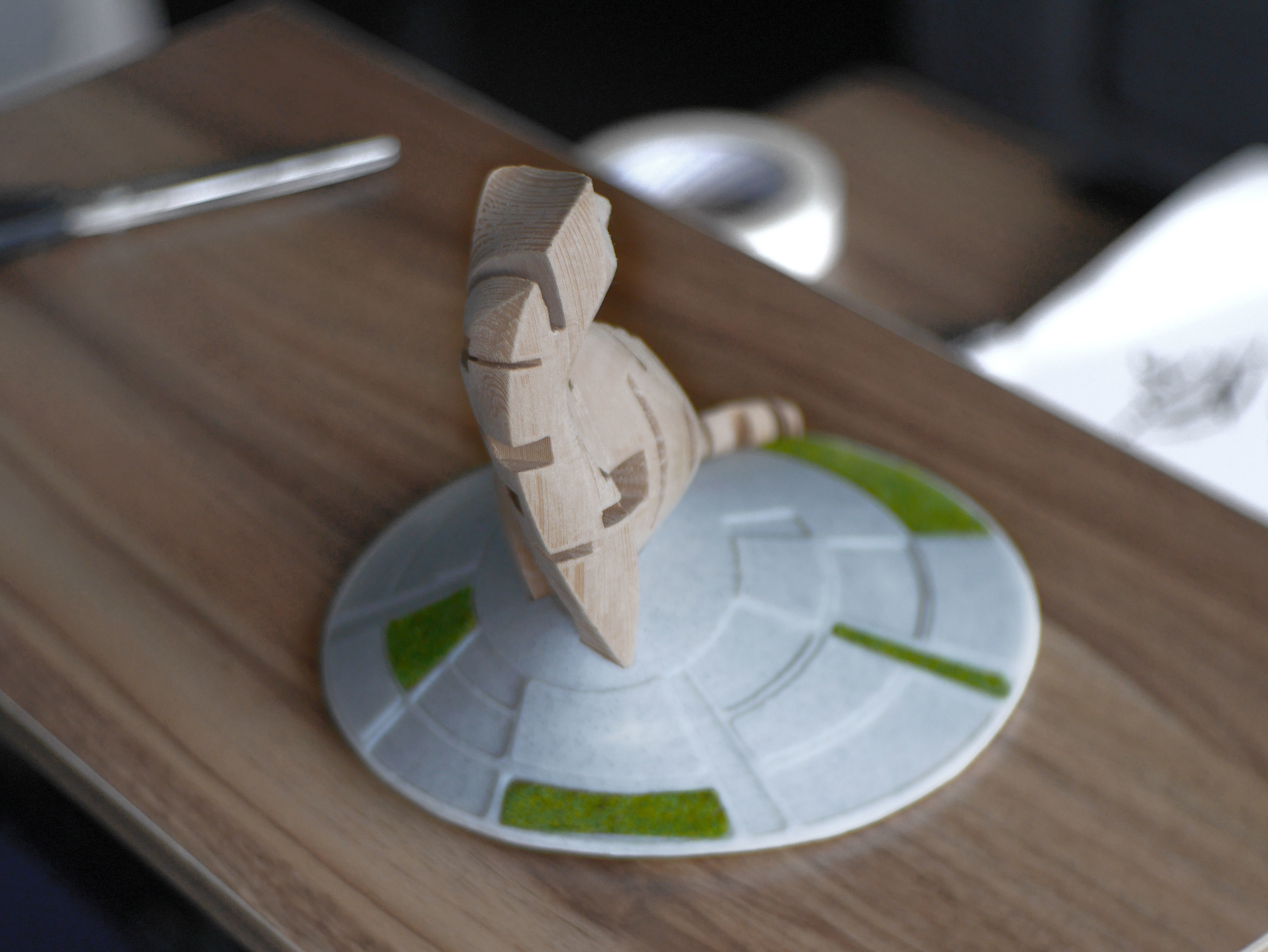 Tiger Statue - Holocene Extinction memorial 3D print model_5