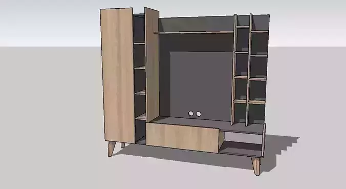 TV Stand 2000x400x1710mm