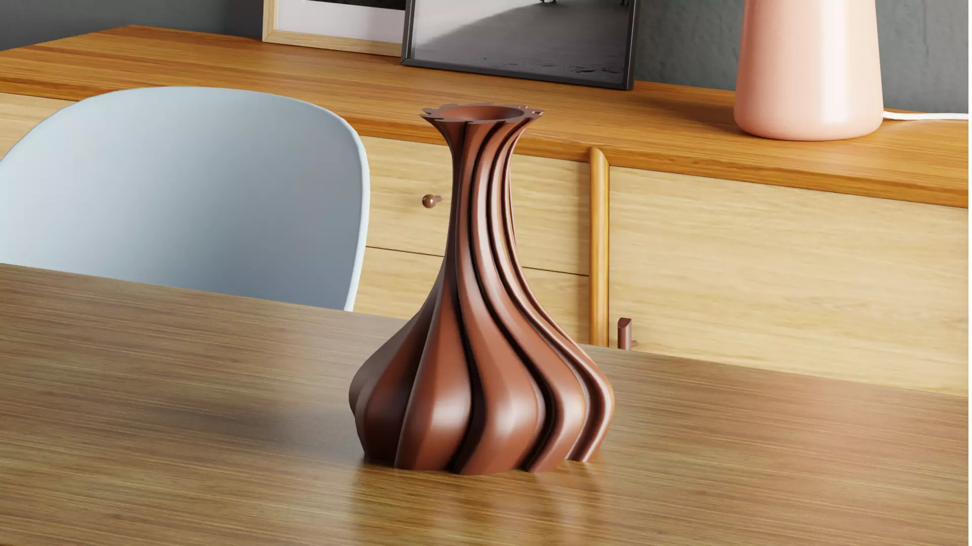 Flower vase 18 3D print model_0