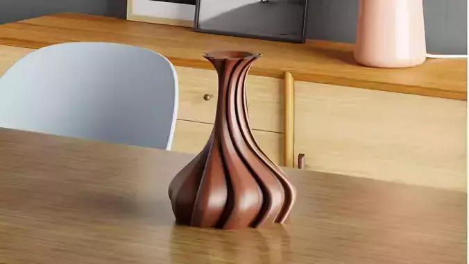Flower vase 18 3D print model