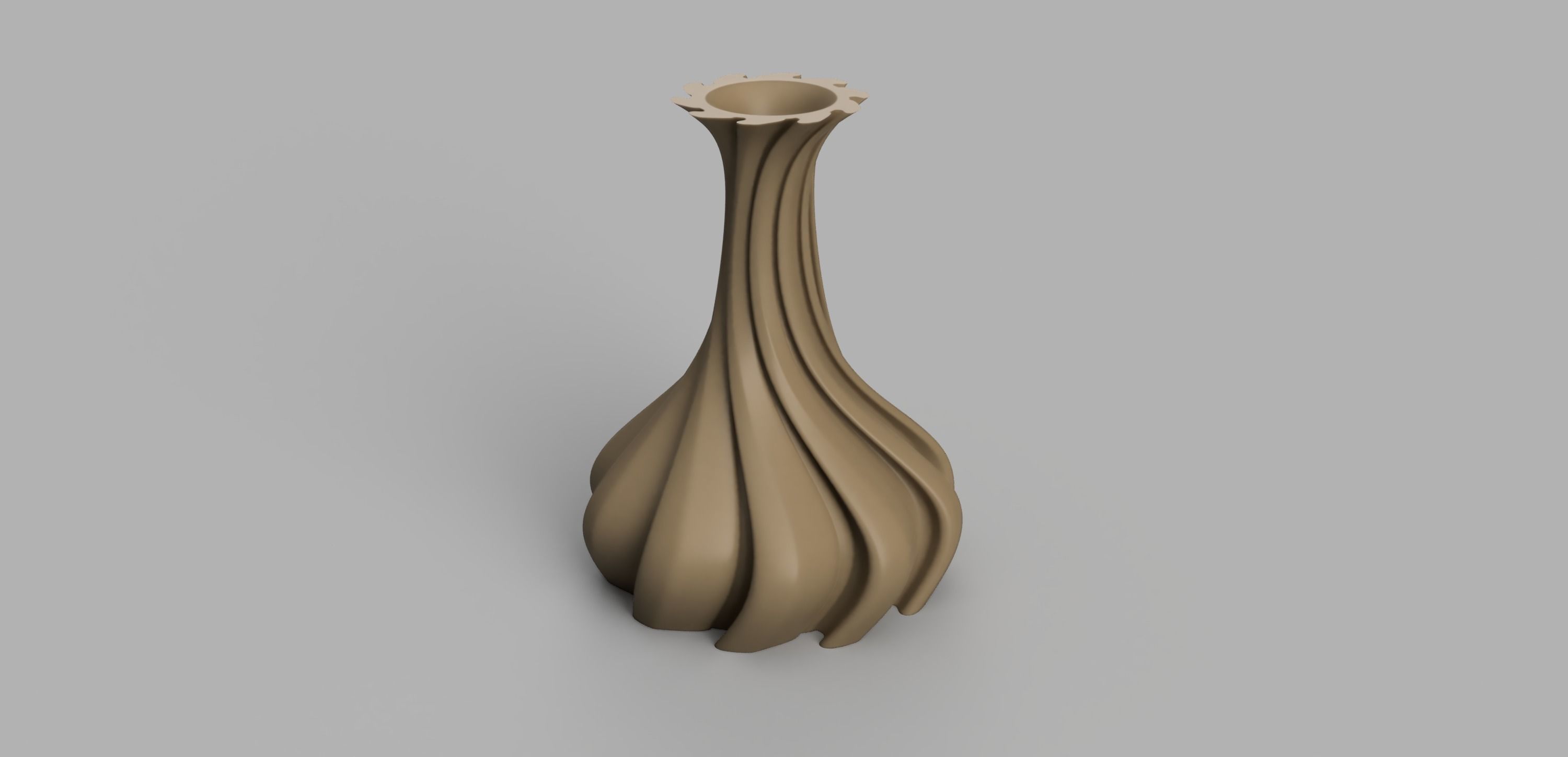 Flower vase 18 3D print model_1