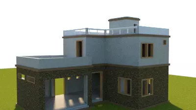 pubg house Low-poly 3D model