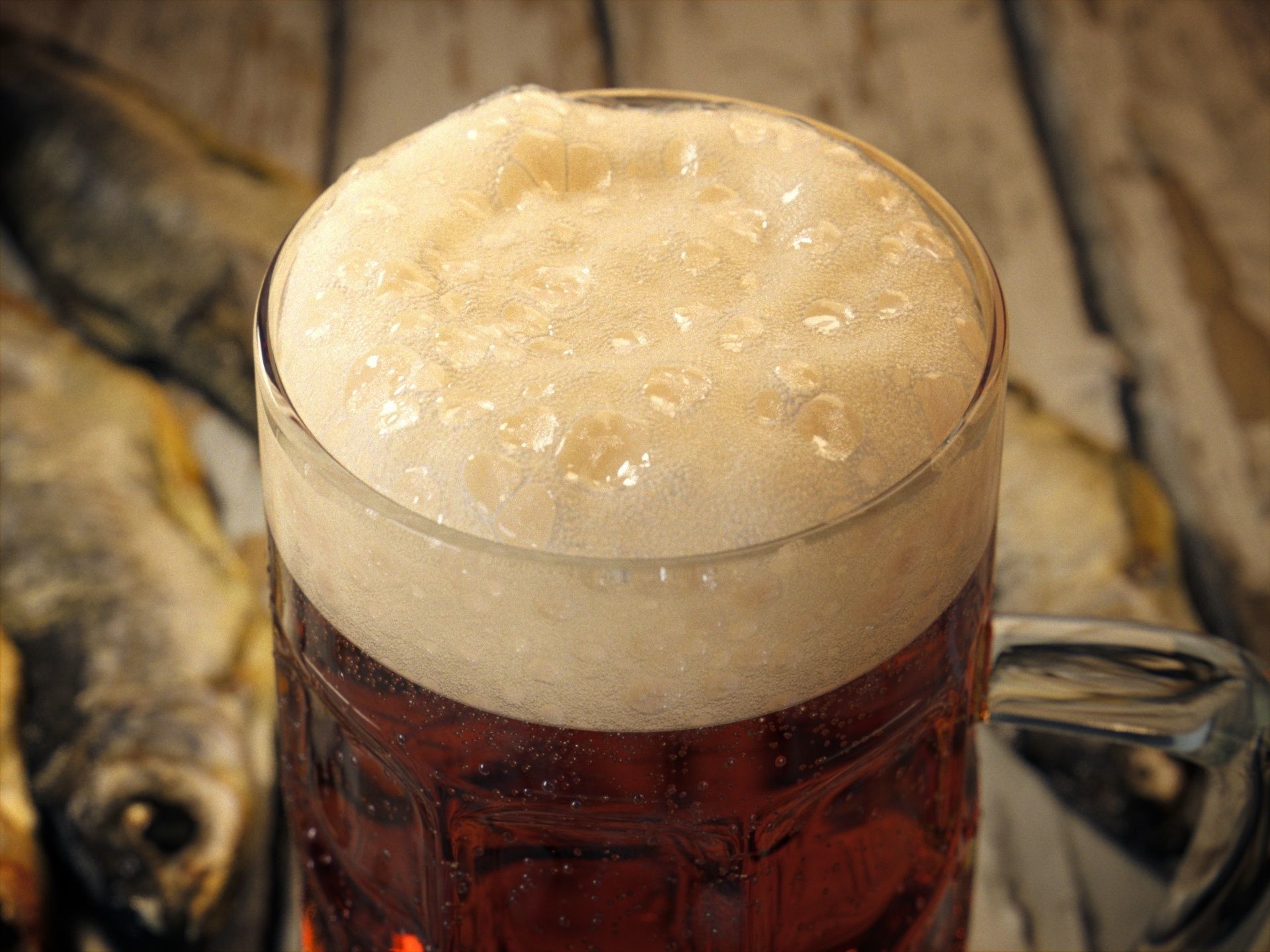 Beer Mug scene 3D model_9