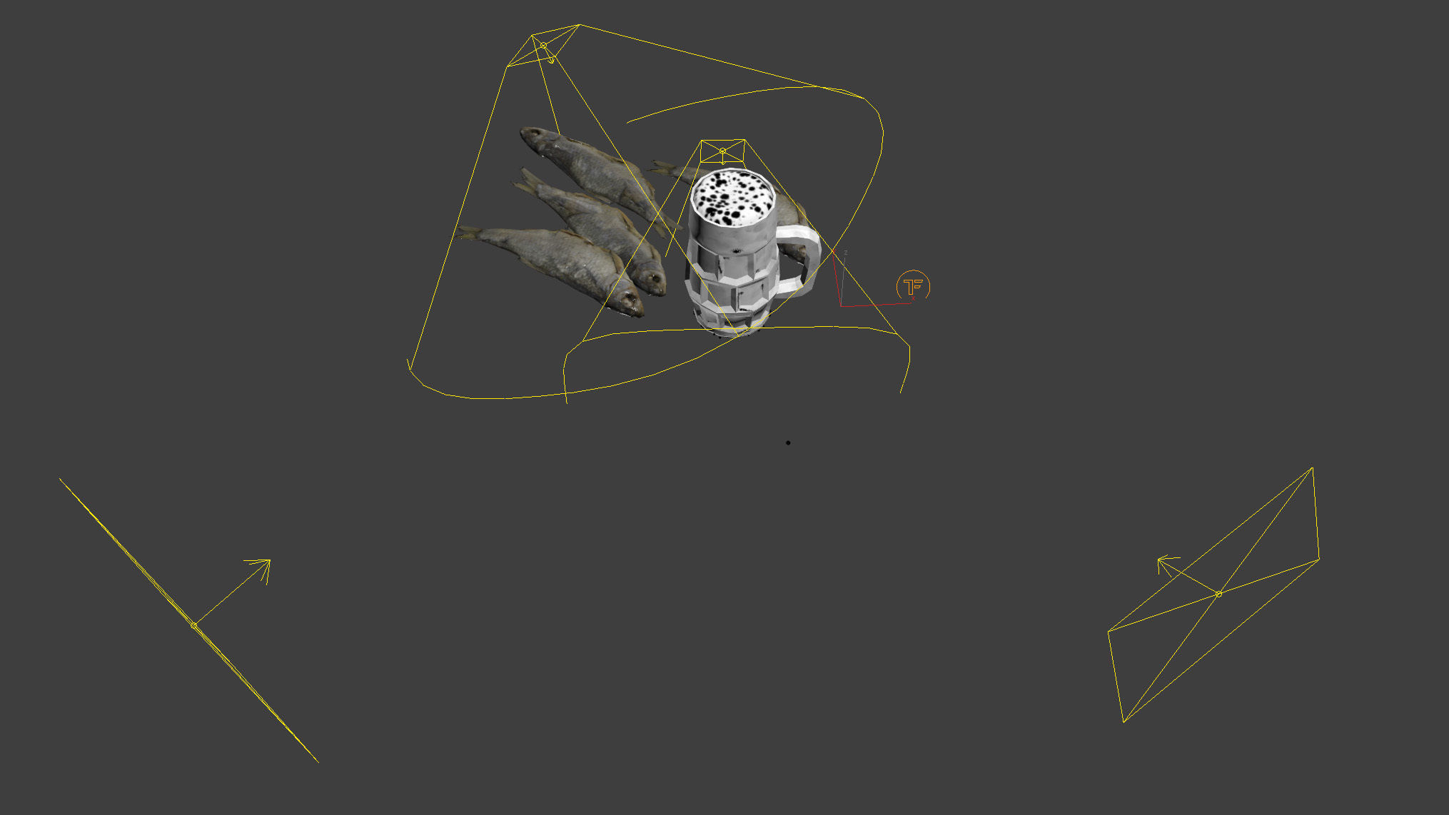 Beer Mug scene 3D model_19