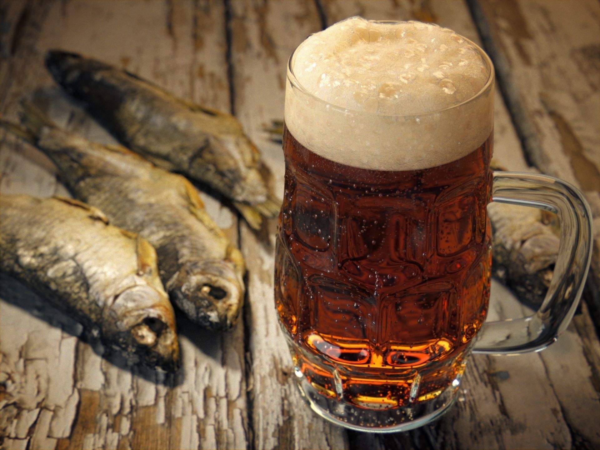Beer Mug scene 3D model_8