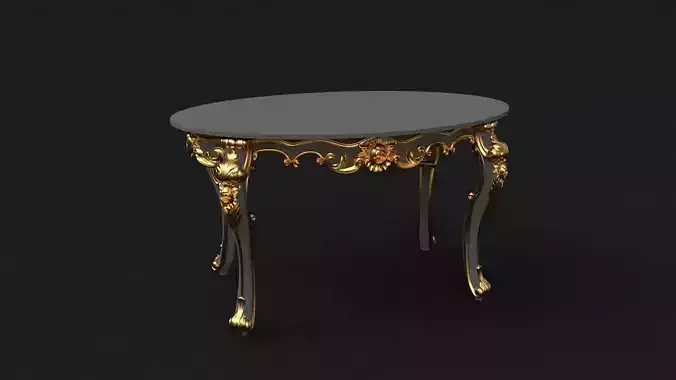 oval table