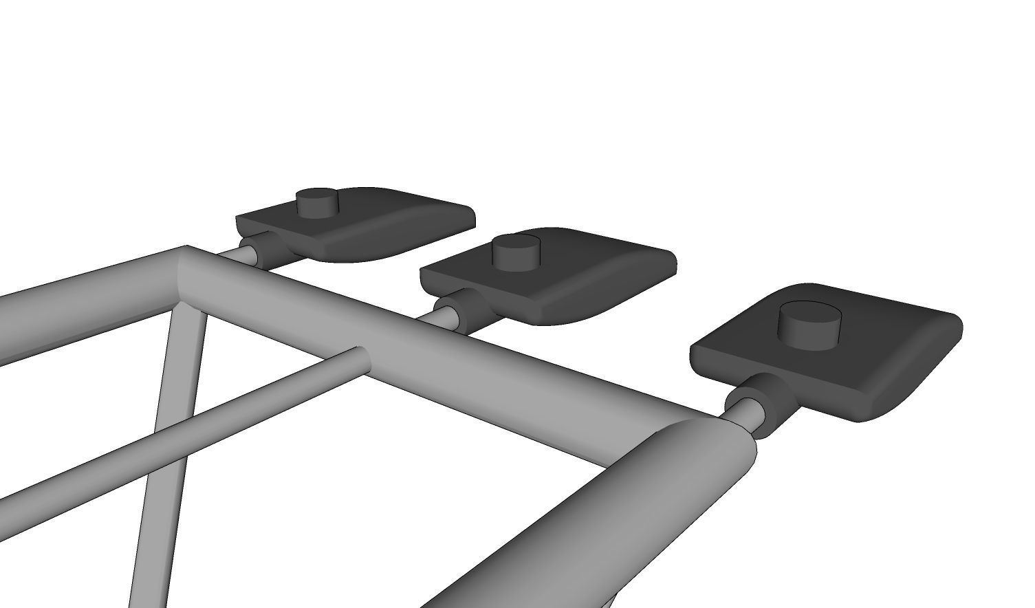 Lamp Post - Light Pole - Light Post - Street Light 17 3D model_7
