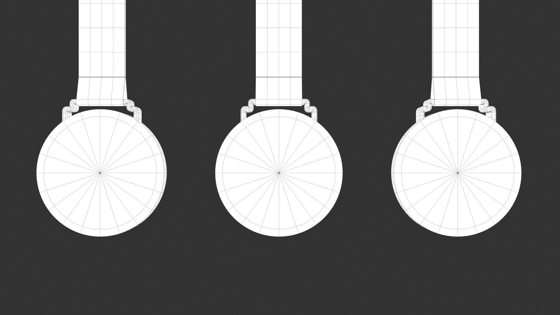 The winter of 2022 Beijing paralympic games medal Olympic medal 3D model_11