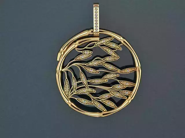 Bamboo Pendant