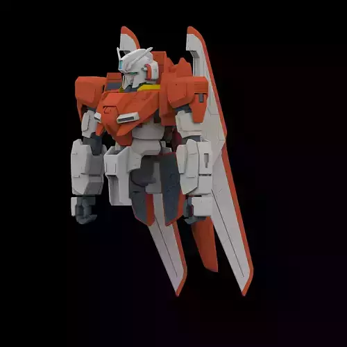 z plus A1 zeta gundam 3D model