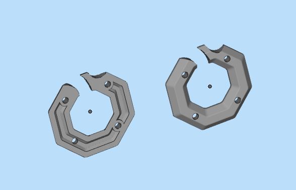 Lock for Chains and Bracelets 3D Print Model 3D print model_7