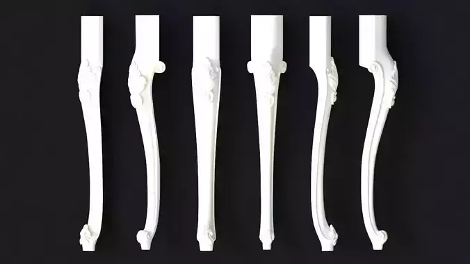 2leg High quality 3d models for processing on a cnc machine 