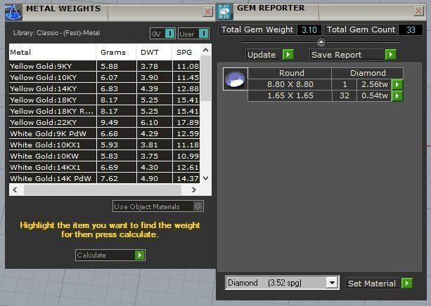 Tiffany Ring with Gemstone and Diamonds 3D print model_4