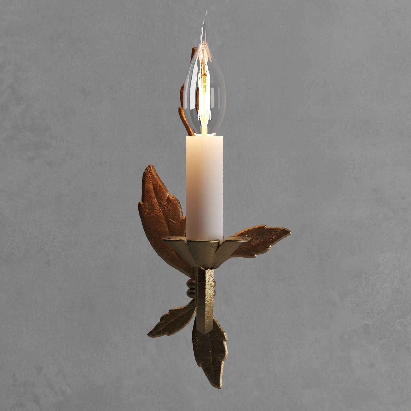 Applique 1 Lumiere by Bagues Paeis 3D model_1