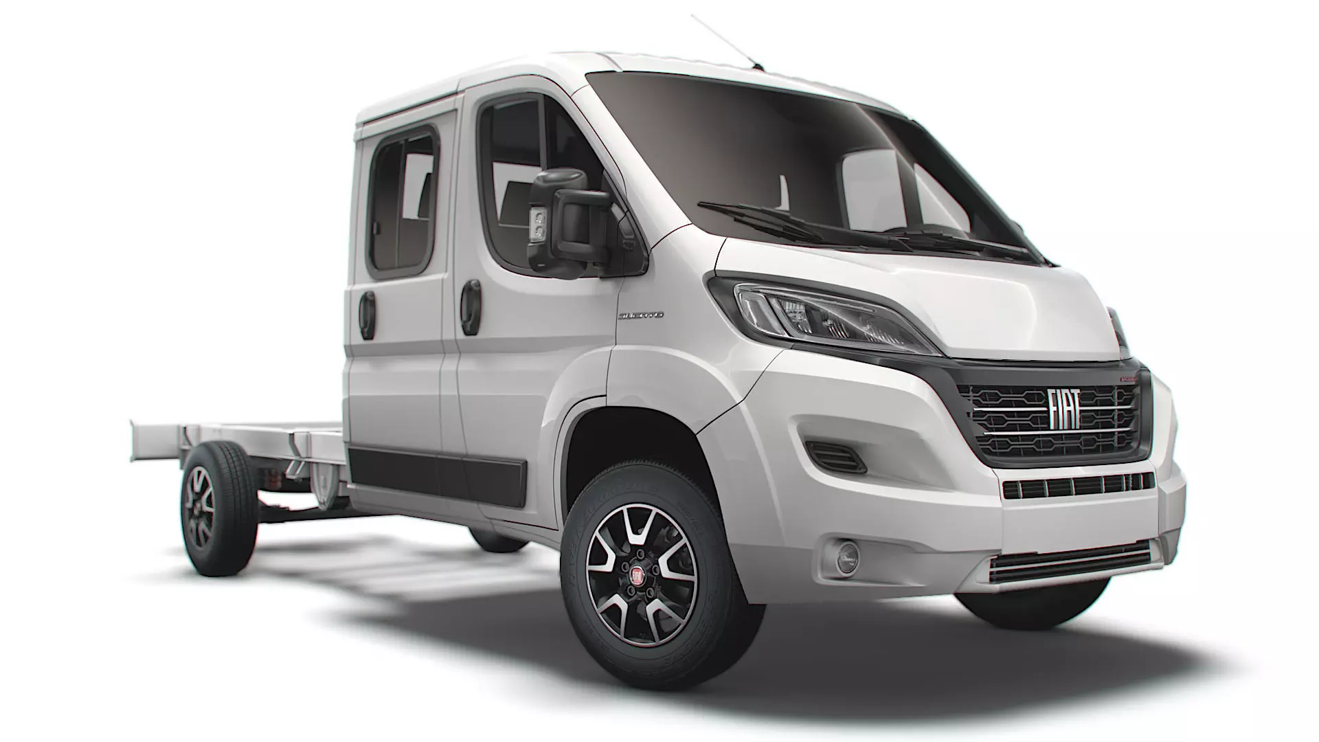 Fiat Ducato Chassis Truck Crew Cab 4035 WB XL 2022 3D model