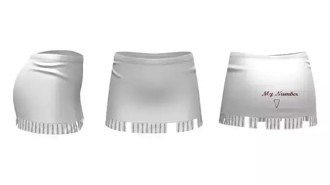 My Number Mini Skirt