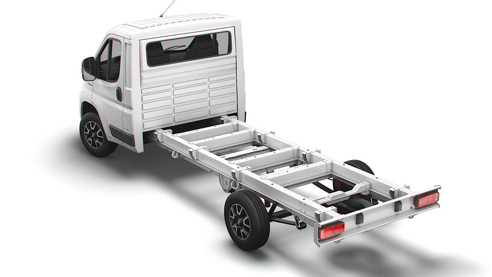 Fiat Ducato Chassis Truck Single Cab 4035 WB XL 2022 3D model_3