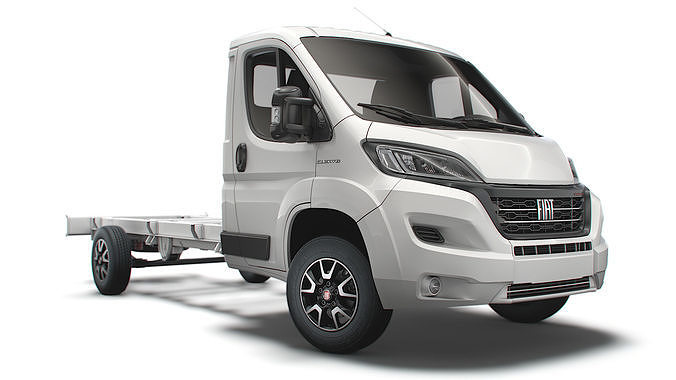 Fiat Ducato Chassis Truck Single Cab 4035 WB XL 2022 3D model