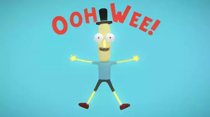 Mr Poopybutthole Low-poly 3D model