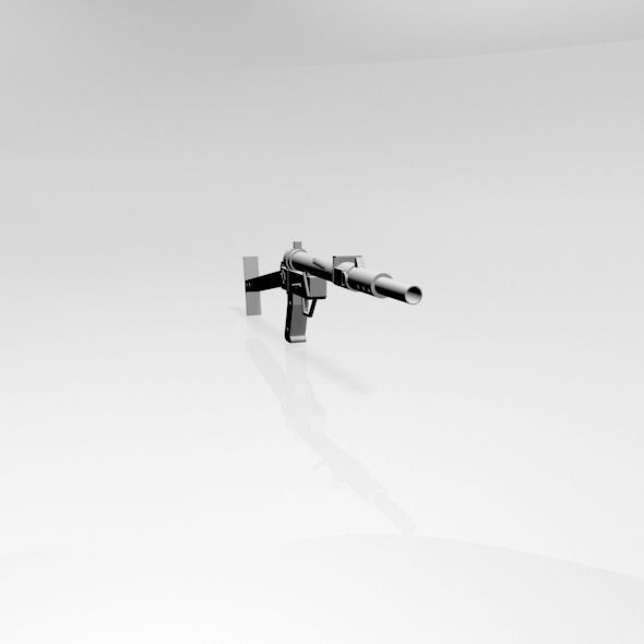 Sten Gun 01 3D model_15