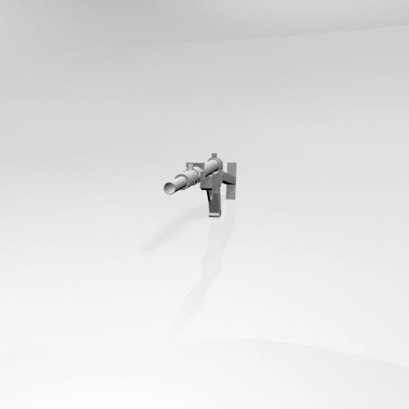 Sten Gun 01 3D model_14