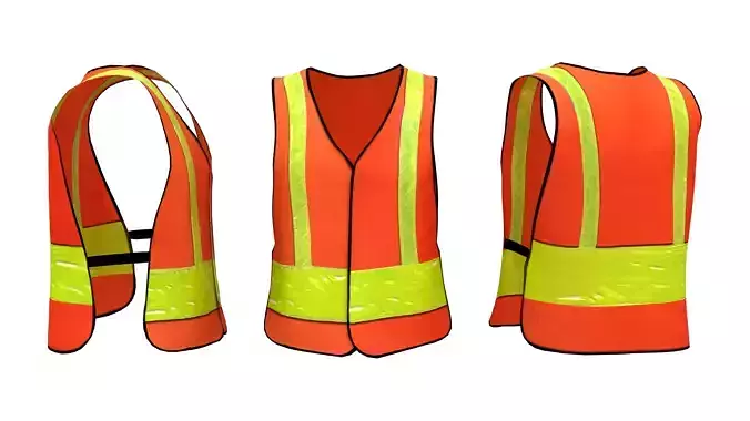 Mens Safety Vest