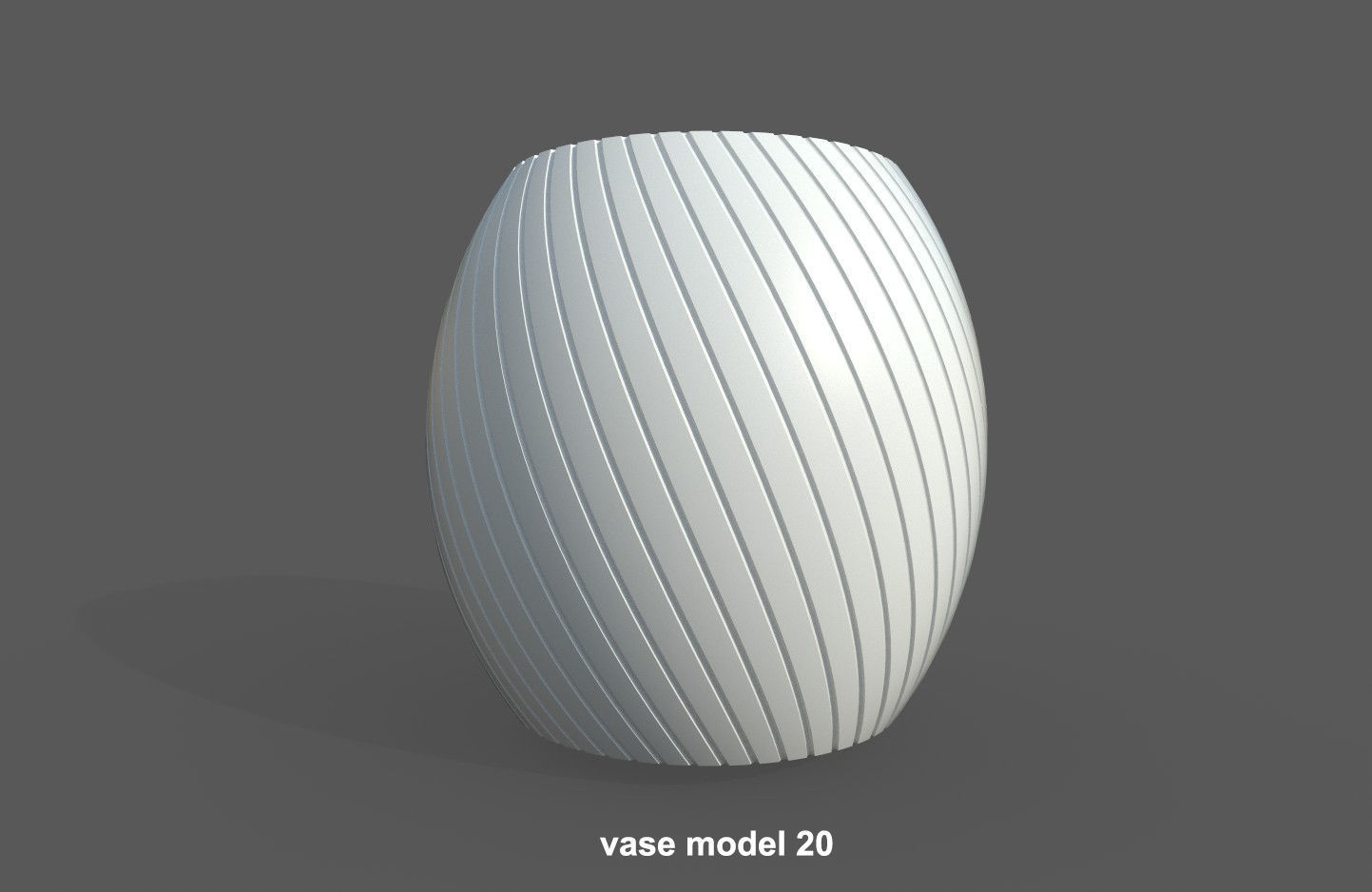 Vase Pack04 - 5 models Free 3D print model_26