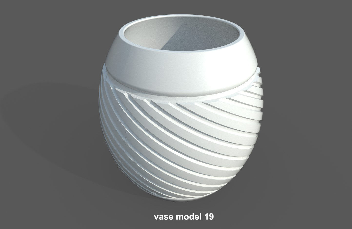 Vase Pack04 - 5 models Free 3D print model_19