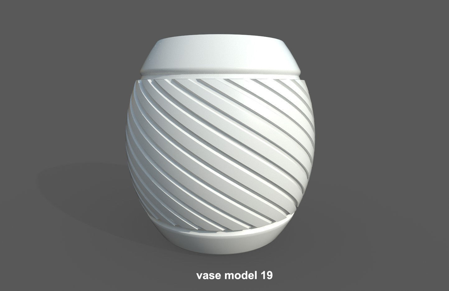 Vase Pack04 - 5 models Free 3D print model_21